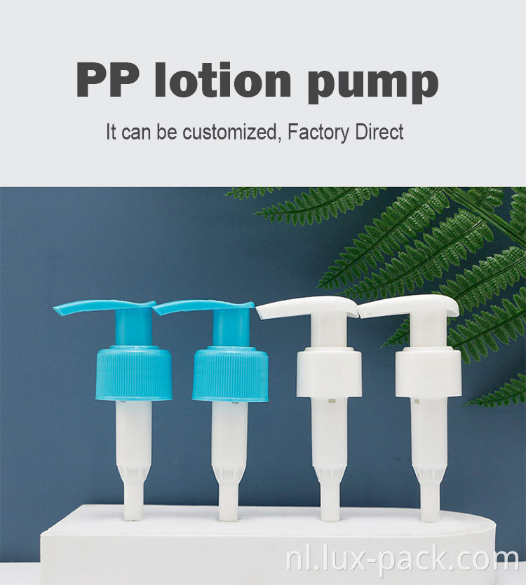 20 mm 38/410 UV Ketchup Inner Spring Lotion Pump UPLOCK DRAAD Navulbaar voor fles 50